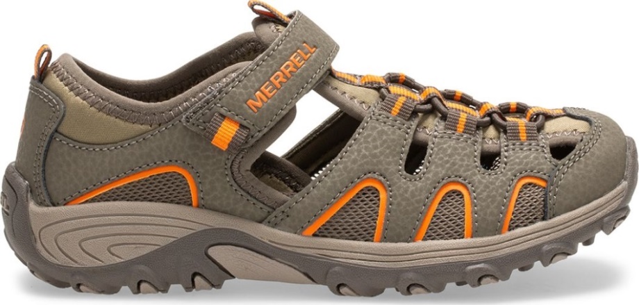 Sandale De Randonnée Hydro H2o Big Kid Merrell Gunsmoke Orange