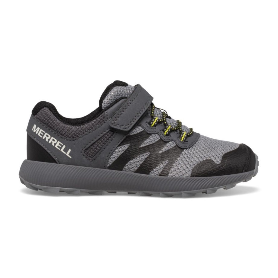 Baskets Nova 2 Pour Grands Enfants Gris Noir Merrell