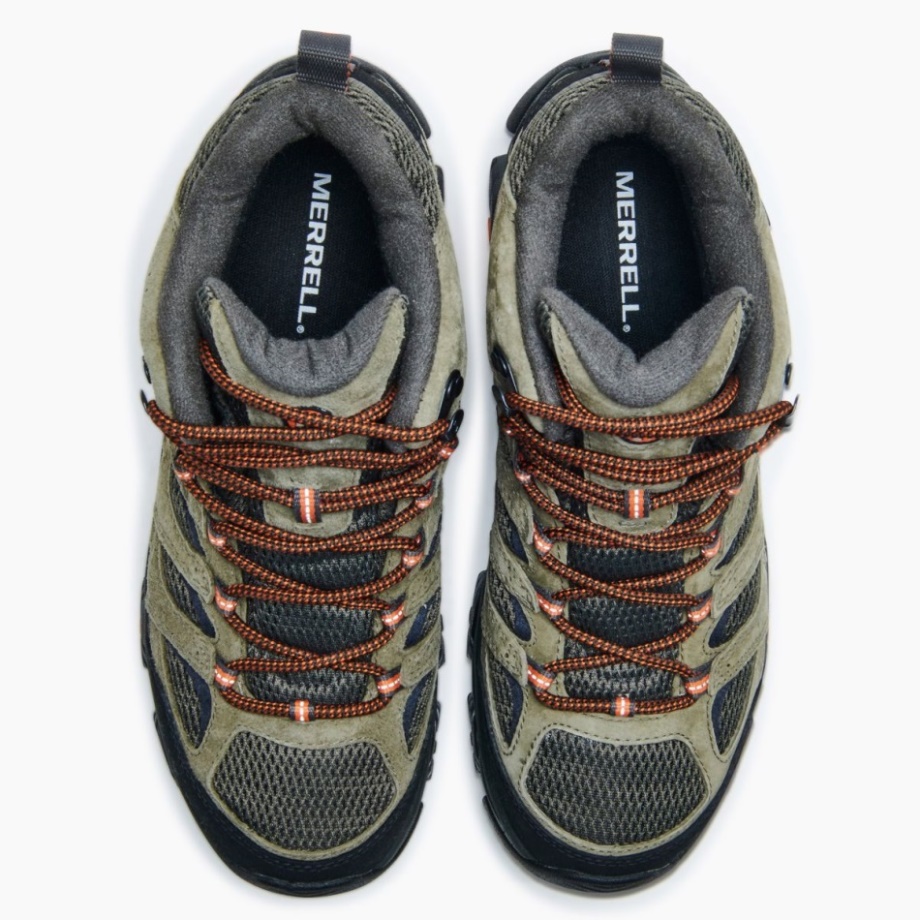 Moab 3 Mid Imperméable Pour Hommes Olive Merrell
