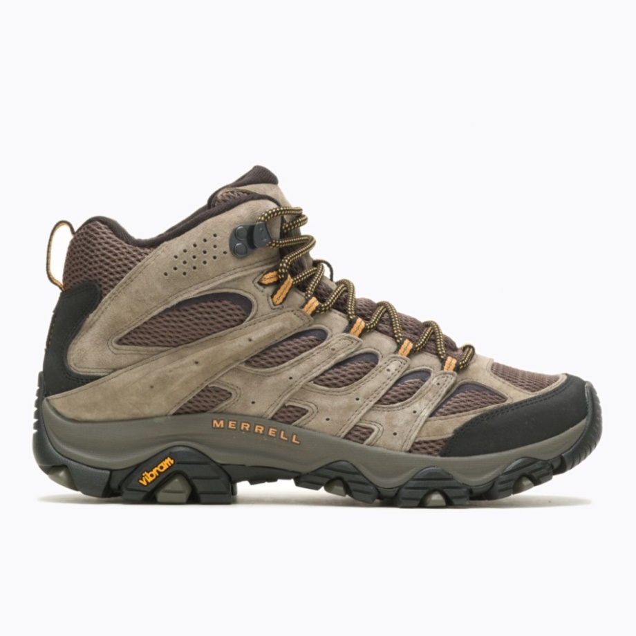 Moab 3 Mi-large Largeur Merrell Noyer Pour Hommes