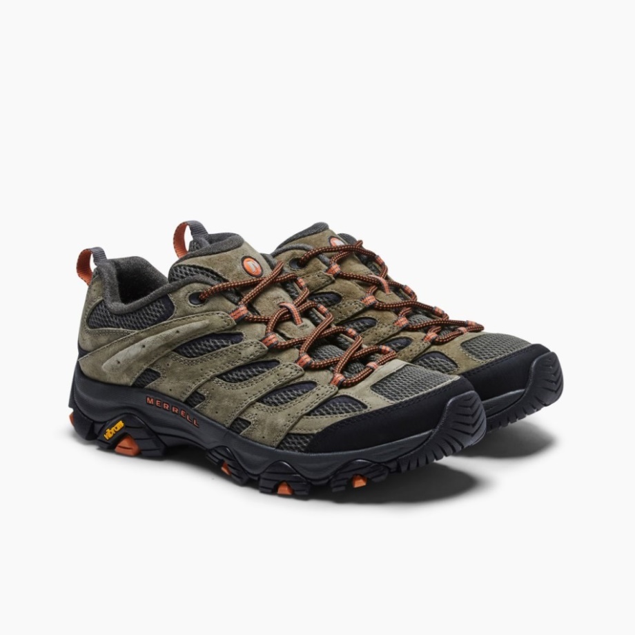 Moab 3 Olive Merrell Pour Hommes
