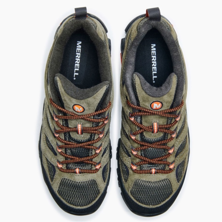 Moab 3 Olive Merrell Pour Hommes
