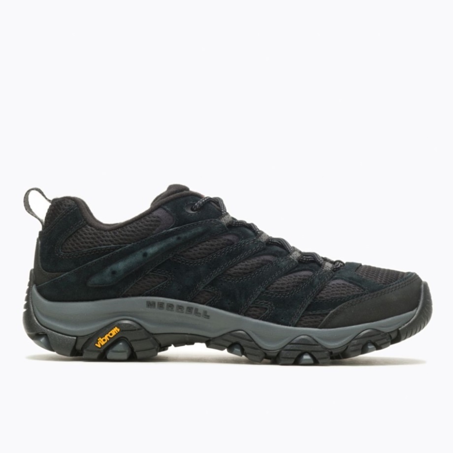 Moab 3 Pour Hommes Large Largeur Black Night Merrell