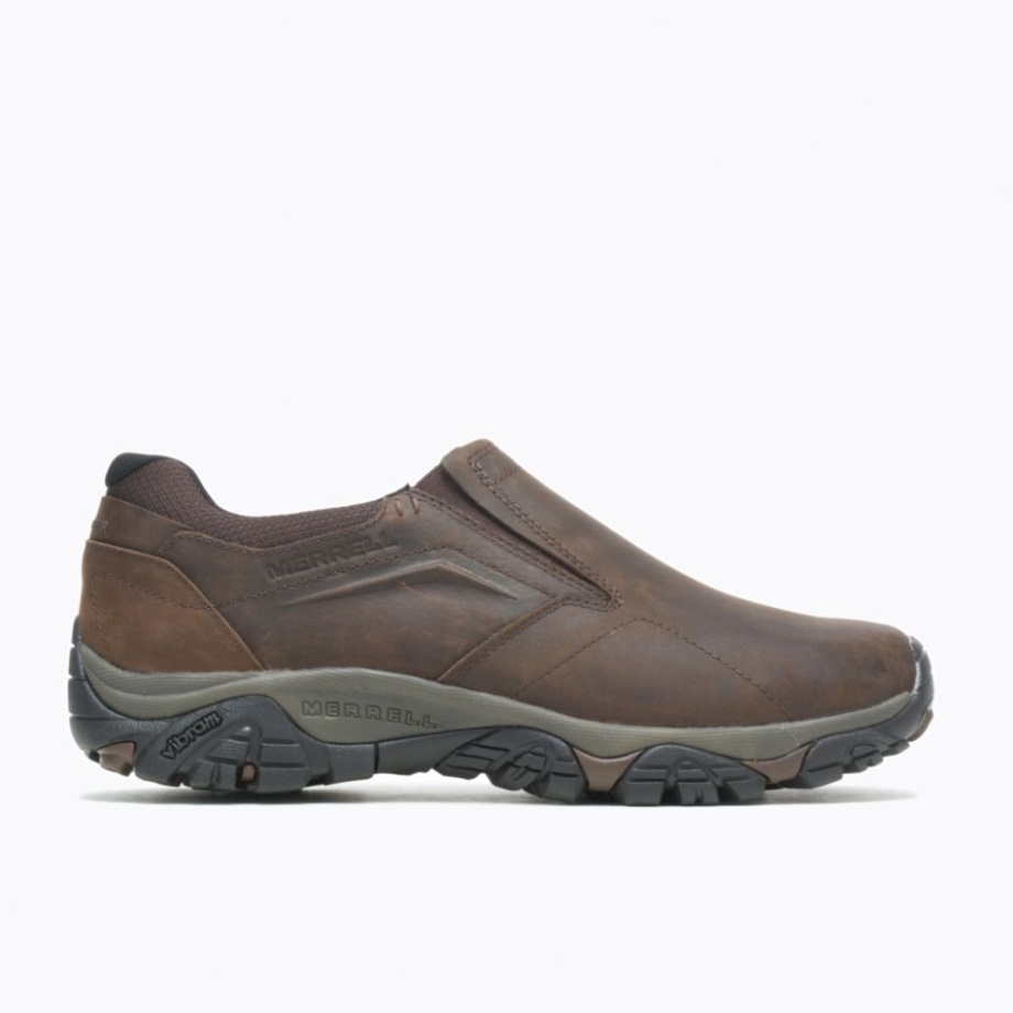 Moab Aventure Moc Homme Large Largeur Merrell Dark Earth