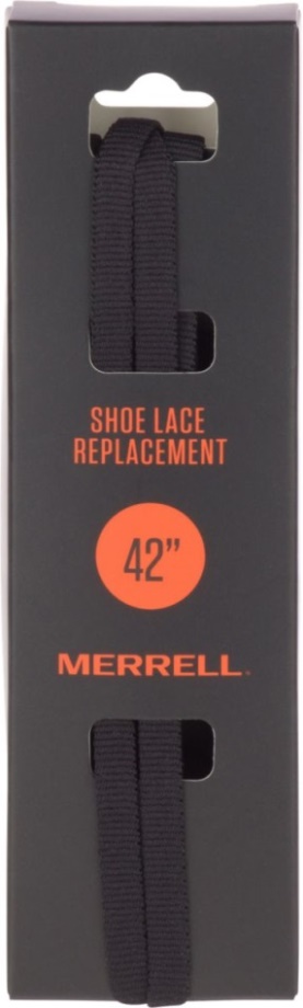 Lacets Plats Merrell Noir