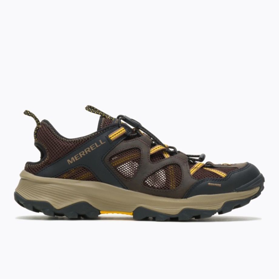 Merrell Japon Hommes Speed Strike Sieve Espresso En Cuir