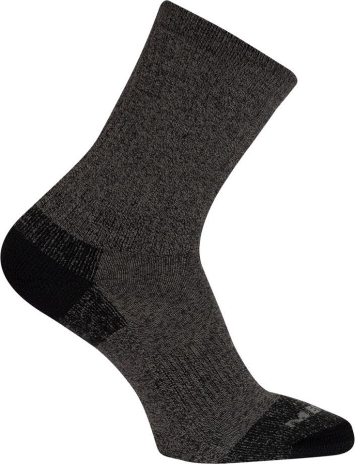 Merrell Moab Randonneur équipage Chaussette Onyx Chiné