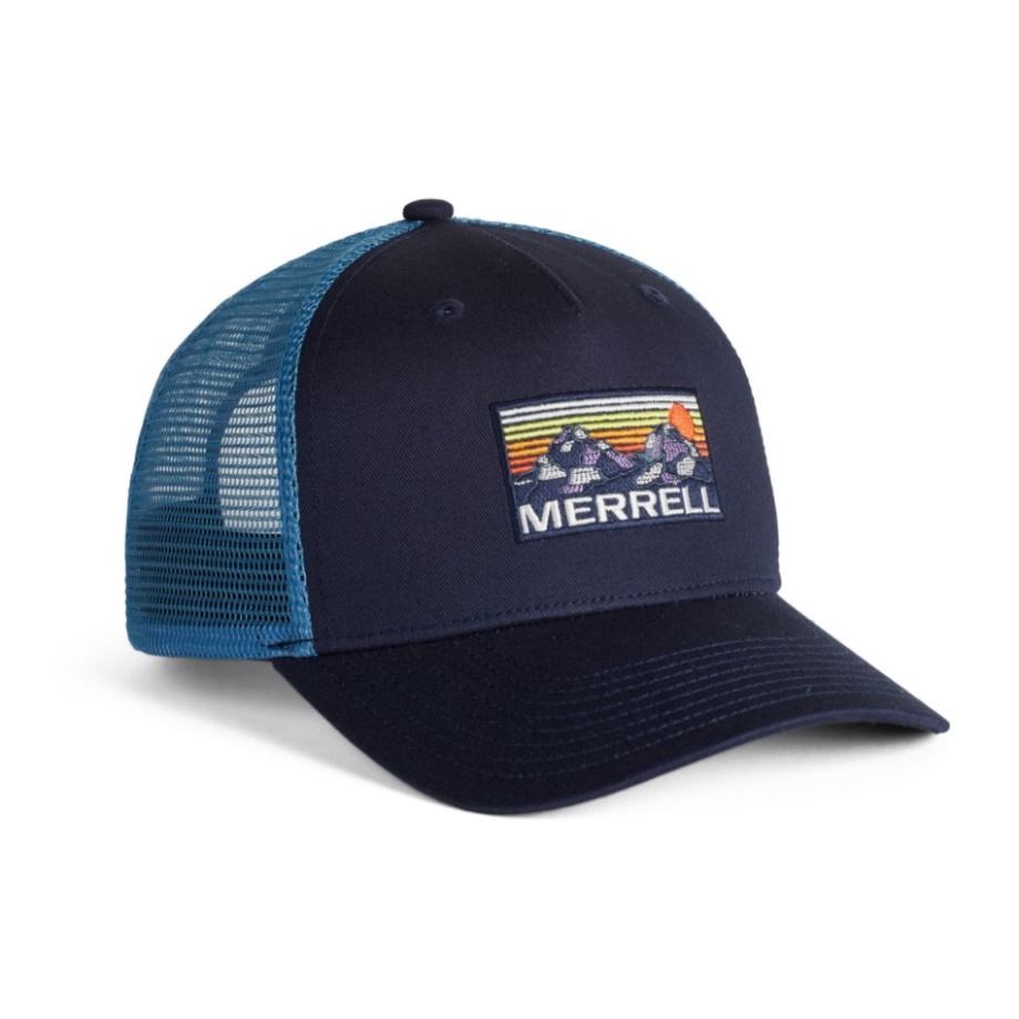 Casquette Trucker Bleu Marine Merrell Sunset