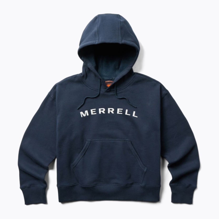 Sweat à Capuche Arc Femme Merrell Bleu Marine