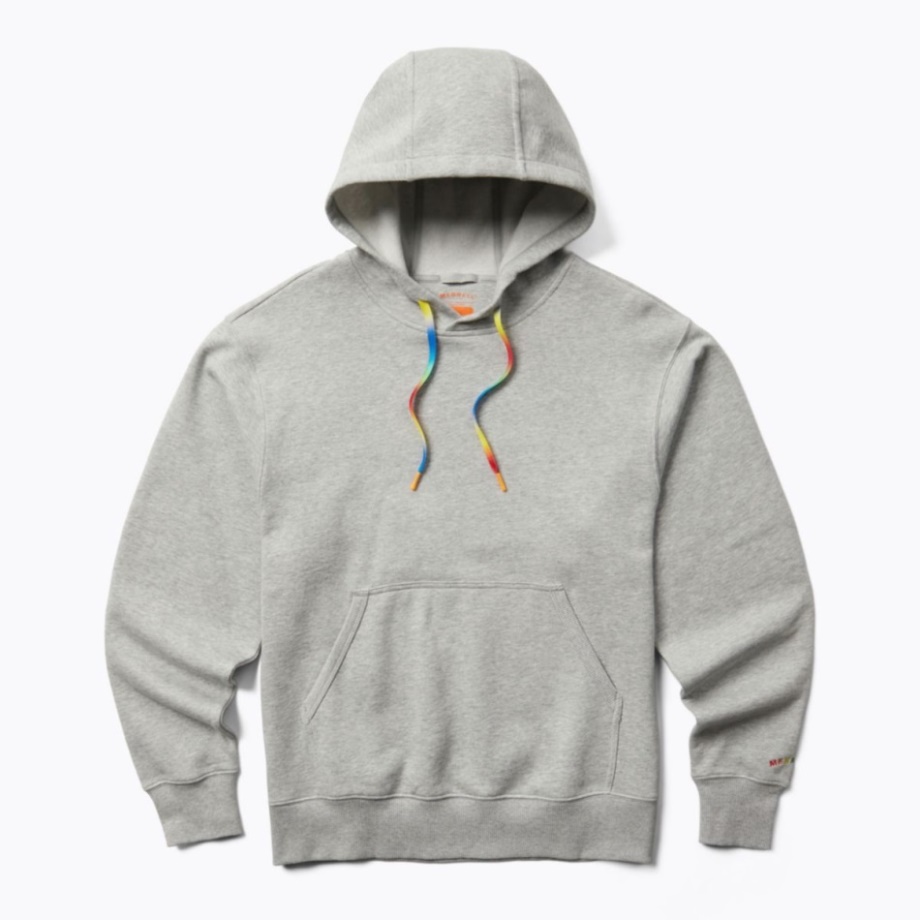 Fierté Sweat à Capuche Gris Chiné Merrell