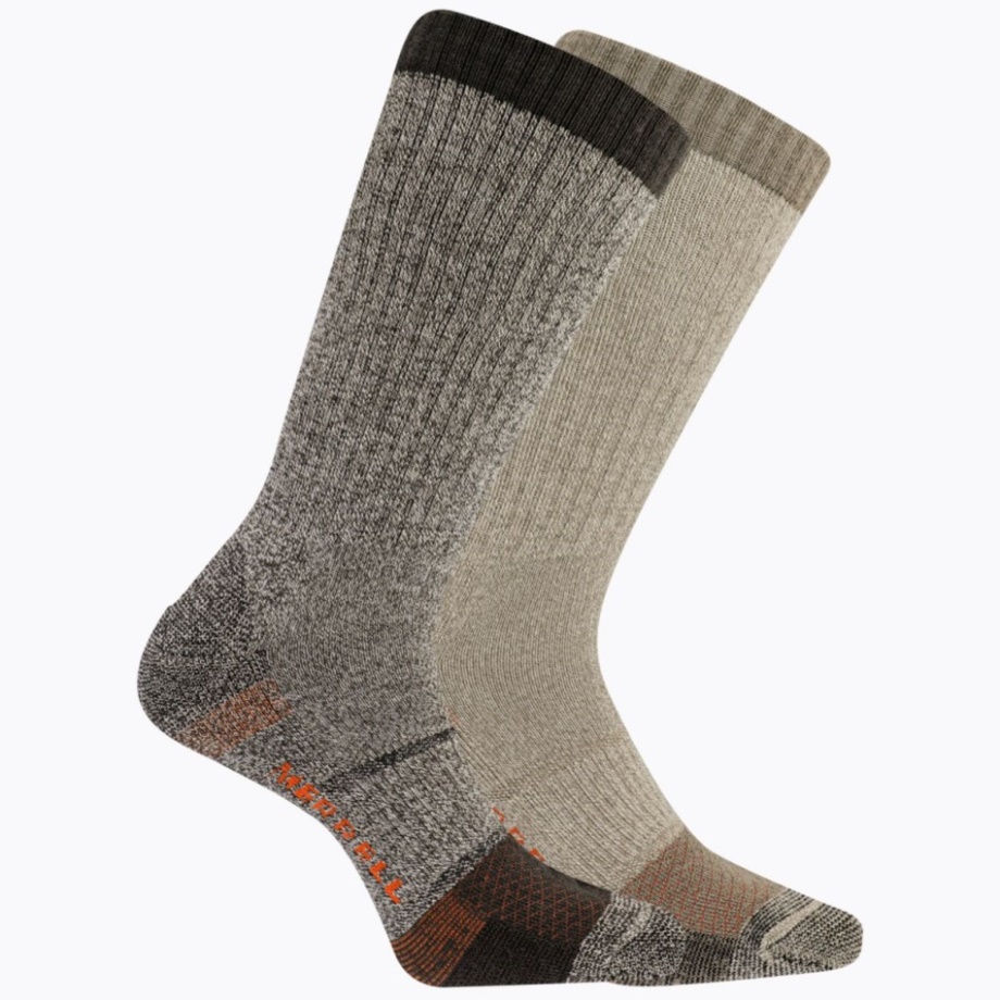 Embout En Acier Robuste Crew 2-pack Marron Asst Merrell