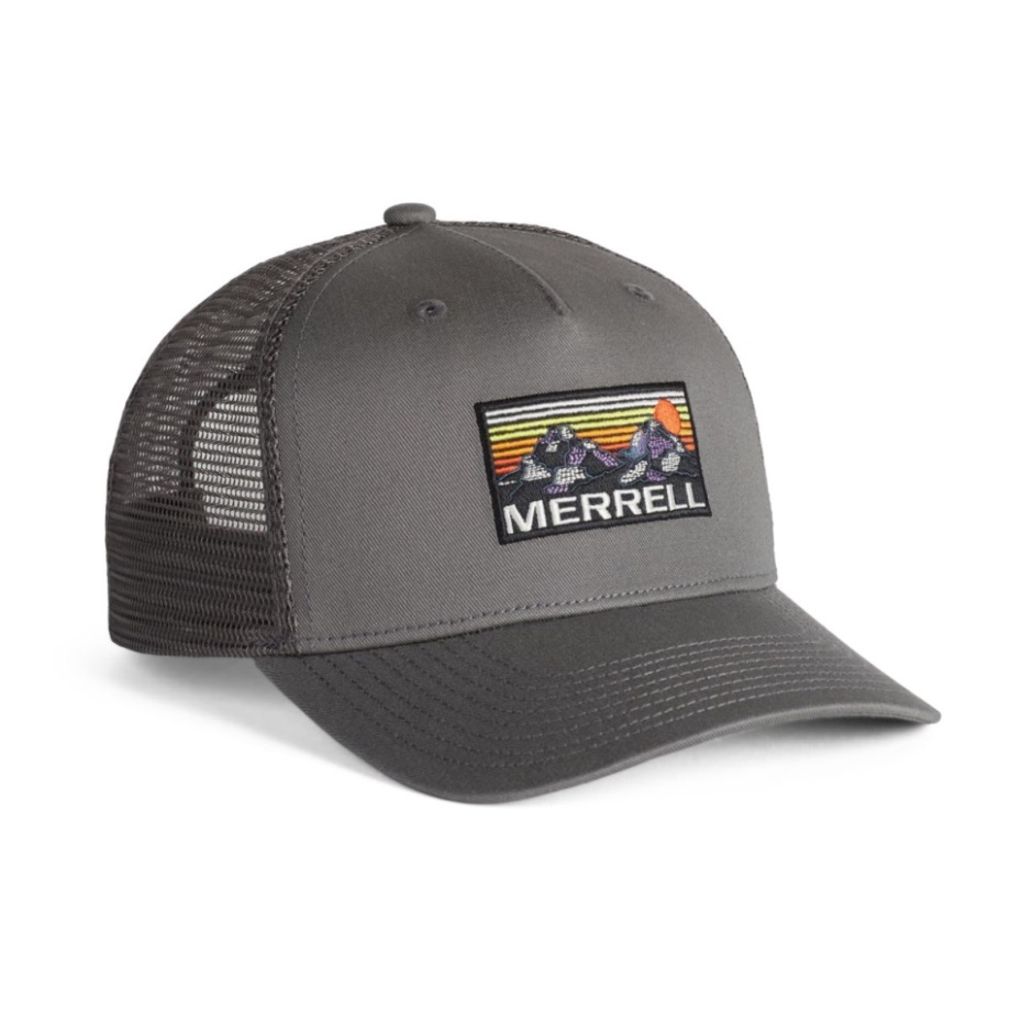 Chapeau De Camionneur Coucher De Soleil Rock Merrell