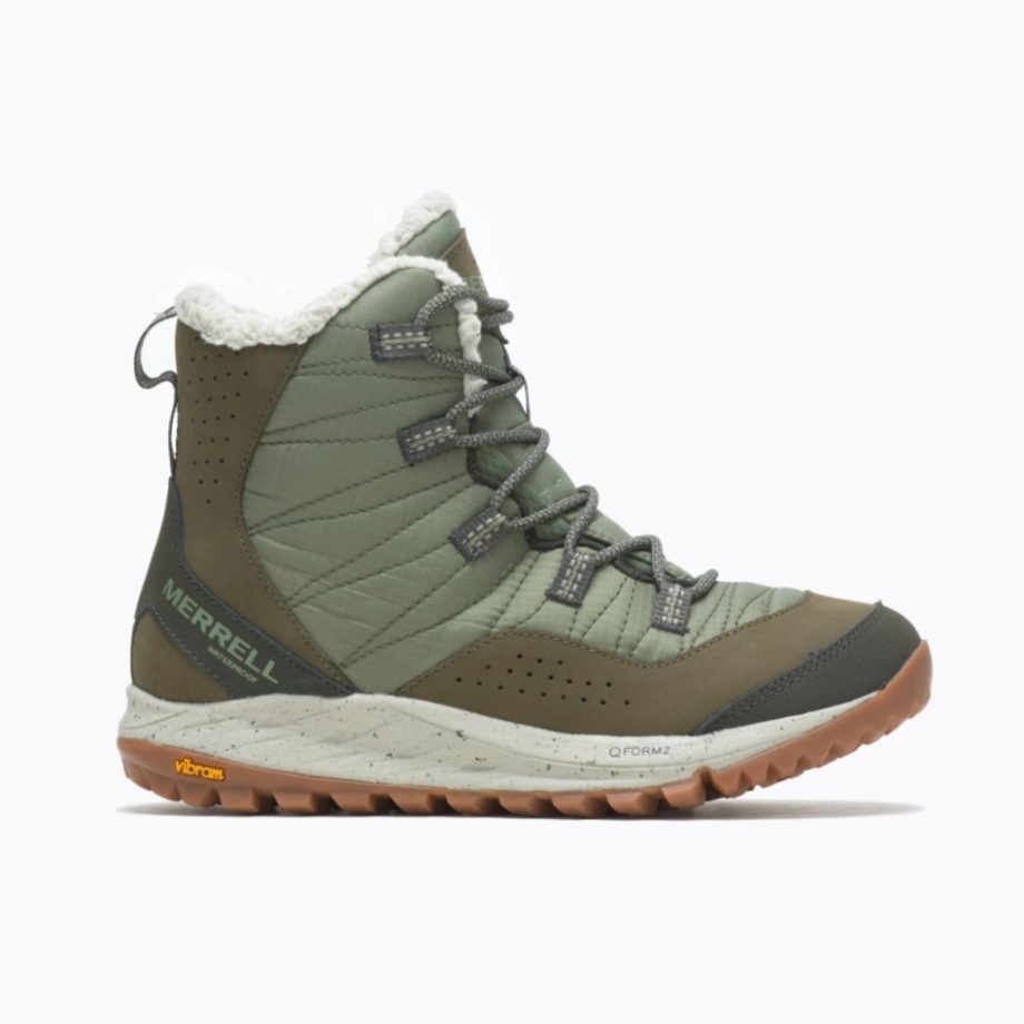 Antora Sneaker Boot Femme Imperméable Merrell Lichen