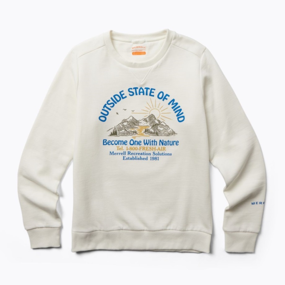 L'état D'esprit Extérieur Des Femmes Crew Merrell Cloud Dancer