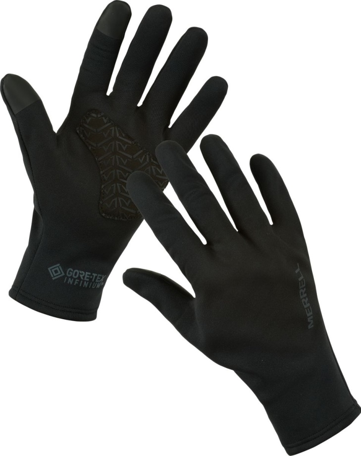 Gant Merrell Gore-tex Softshell Doublé Polaire Noir