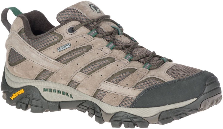 Merrell Moab 2 Cuir Gore-tex Boulder Pour Hommes
