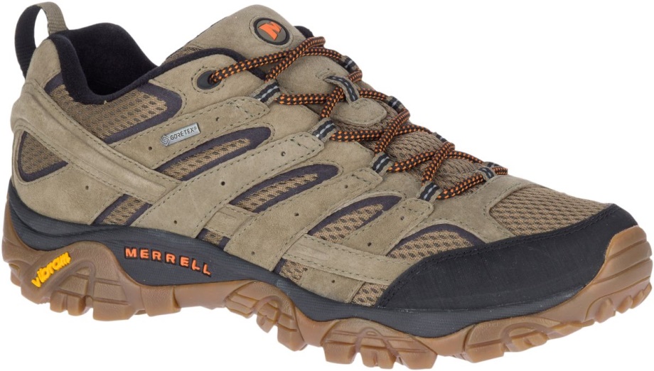 Merrell Moab 2 Cuir Gore-tex Olive Pour Homme
