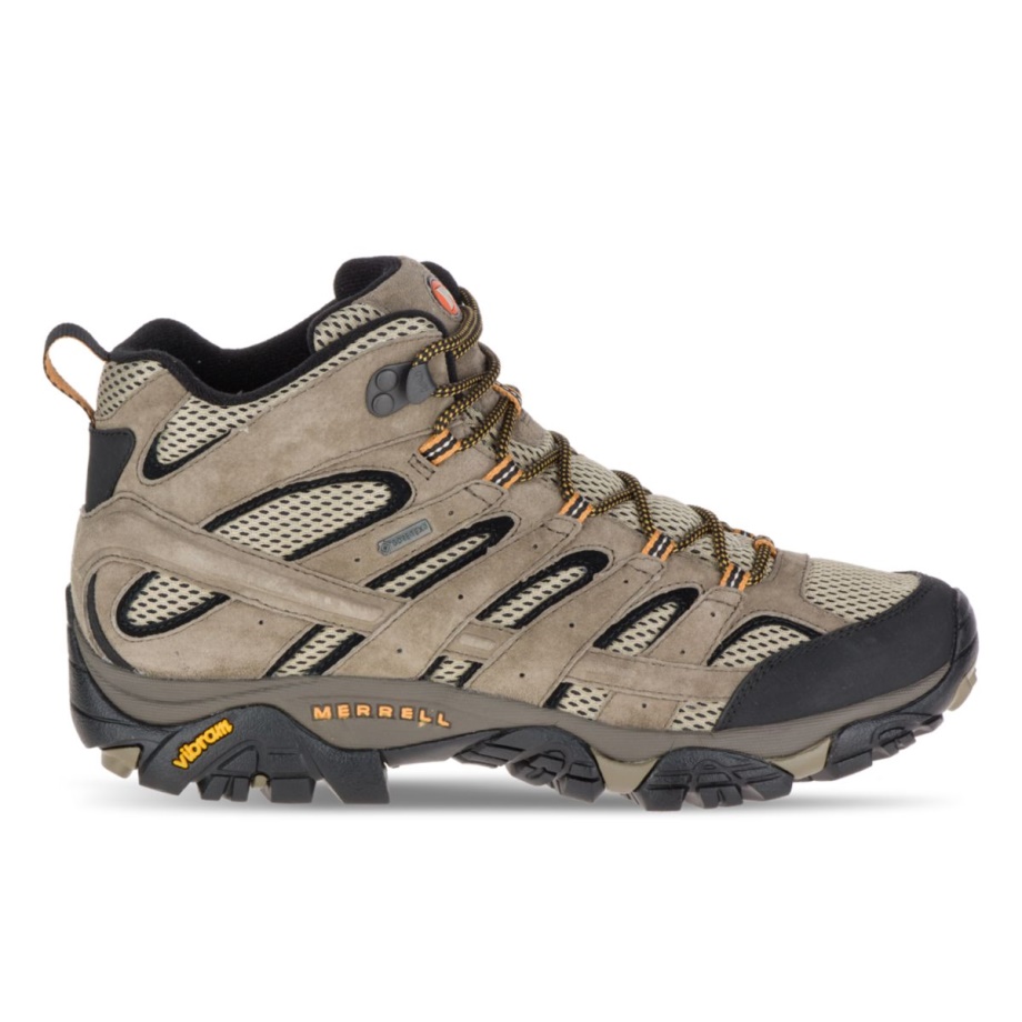 Merrell Moab 2 Cuir Mi Gore-tex Pacane Pour Hommes