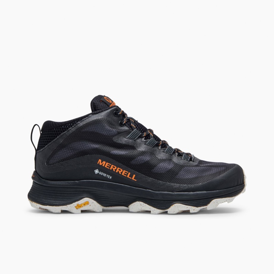Merrell Moab Speed Mid Gore-tex Noir Pour Homme