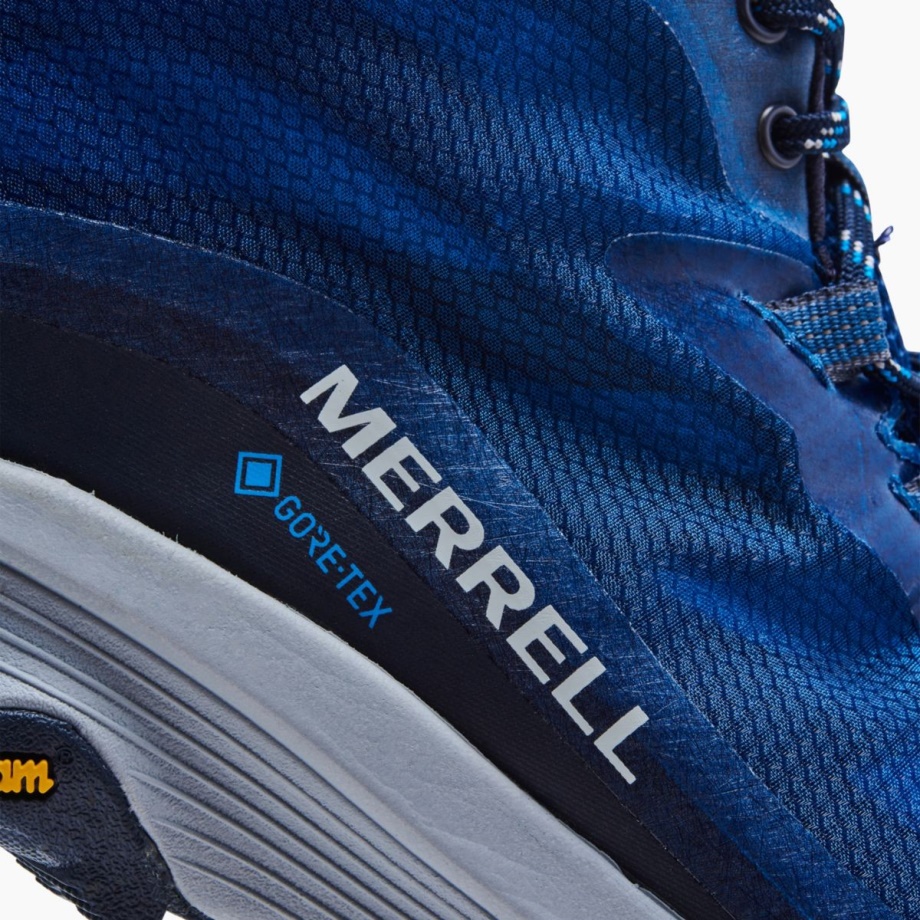 Merrell Moab Speed Mid Gore-tex Marine Pour Homme

