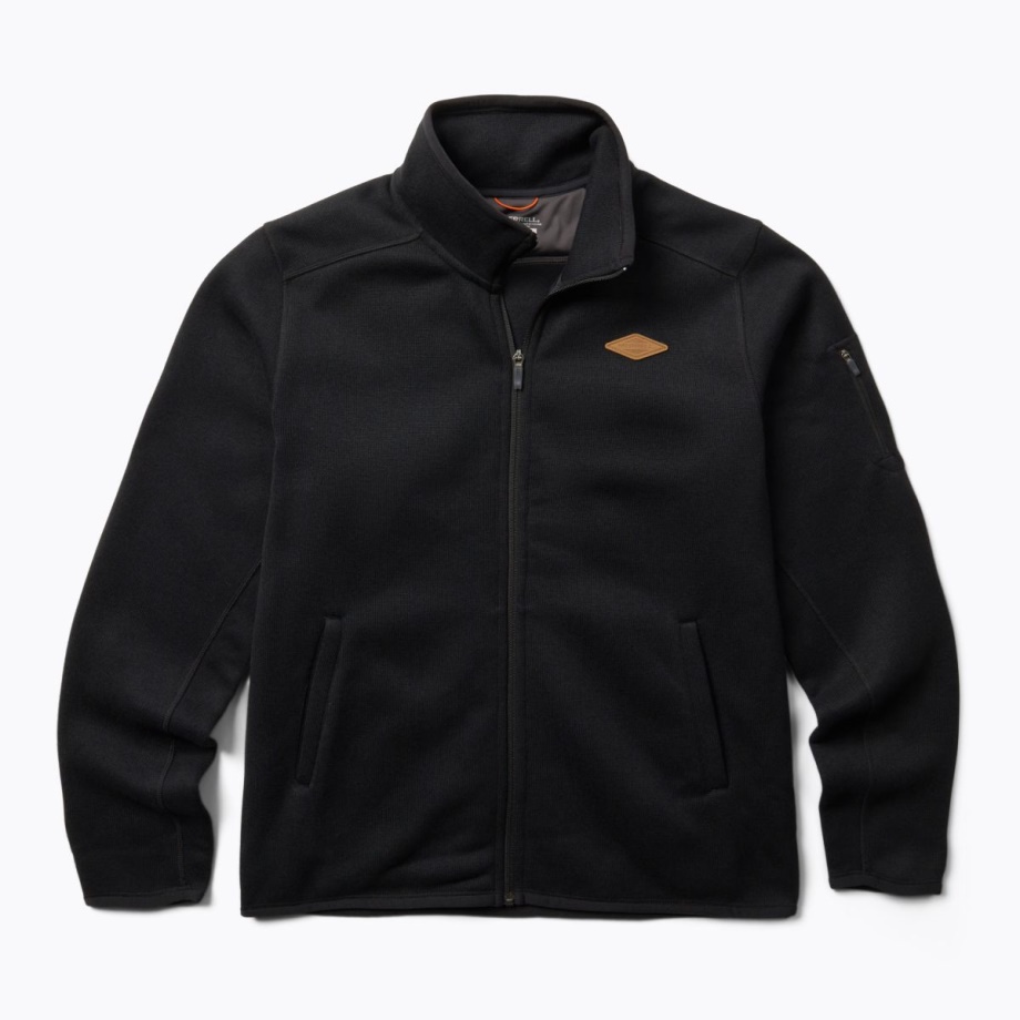 Pull Homme Merrell Météo Full Zip Noir