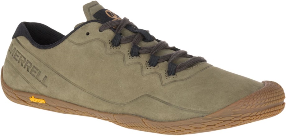 Merrell Vapor Gant 3 Luna Cuir Olive Poussiéreux Pour Hommes
