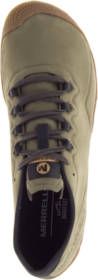 Merrell Vapor Gant 3 Luna Cuir Olive Poussiéreux Pour Hommes
