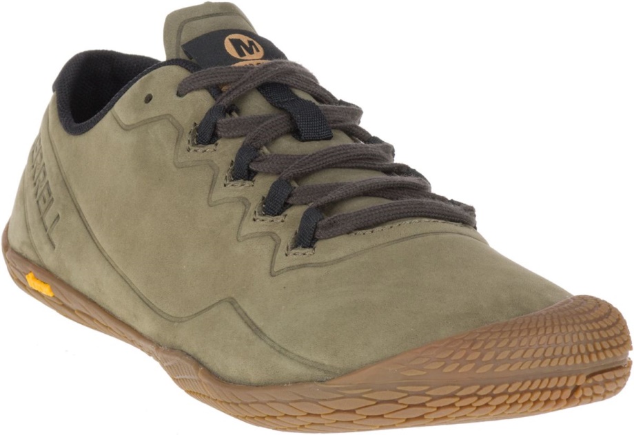 Merrell Vapor Gant 3 Luna Cuir Olive Poussiéreux Pour Hommes
