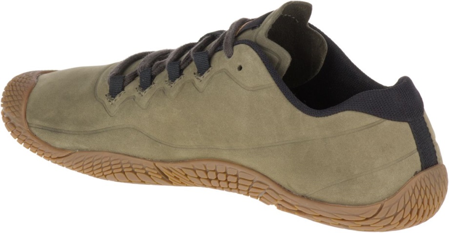 Merrell Vapor Gant 3 Luna Cuir Olive Poussiéreux Pour Hommes
