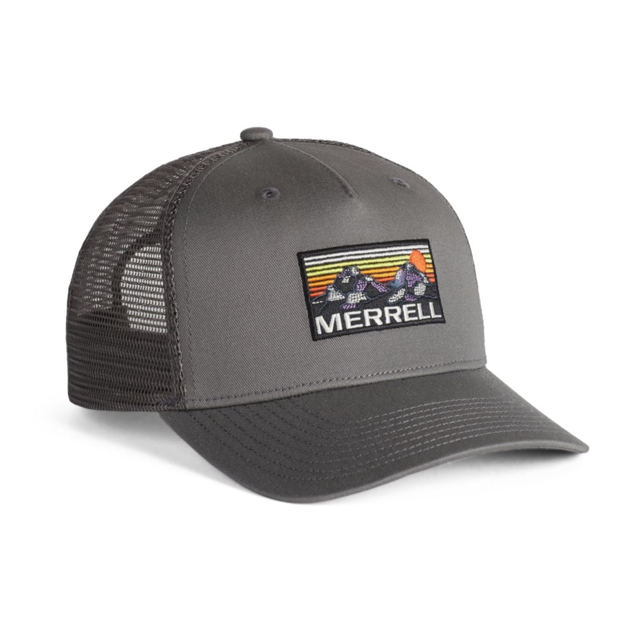 Chapeau De Camionneur Coucher De Soleil Merrell Rock