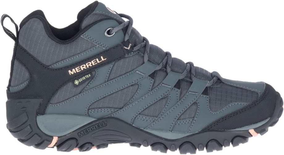 Merrell Claypool Sport Mid Gore-tex Femme Gris-pêche