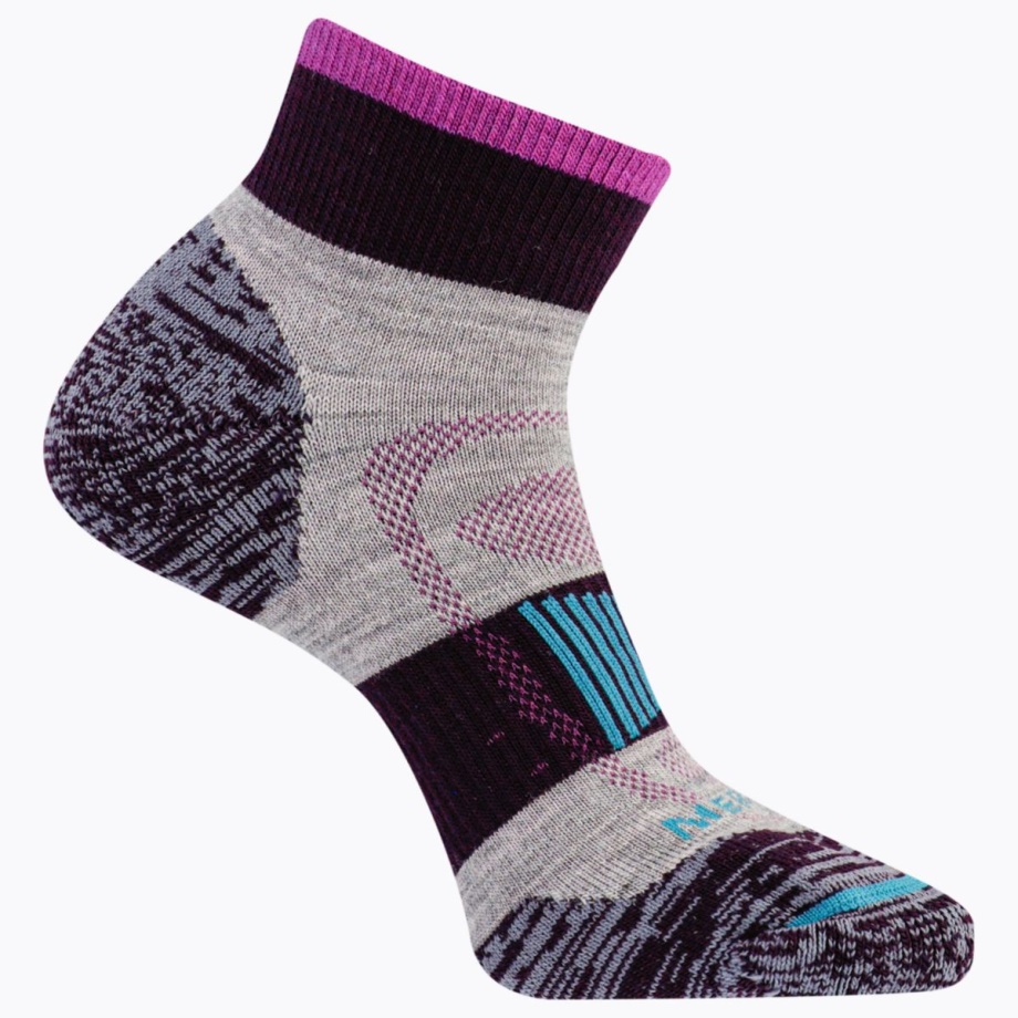 Merrell Zoned Quarter Randonneur Chaussette Fuchsia